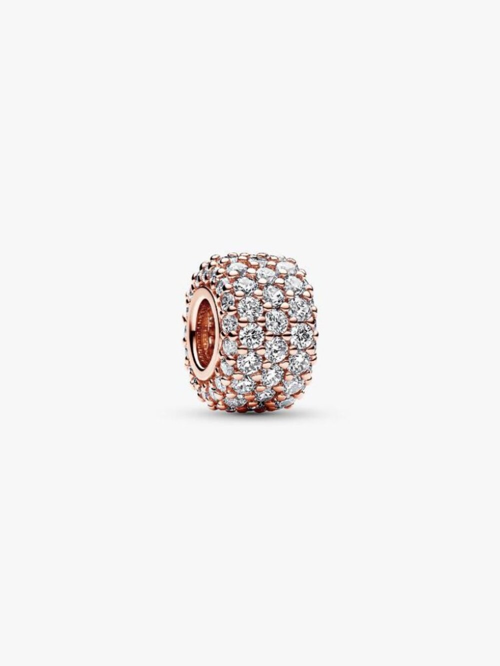 Pandora Sparkling Pav�� Triple-row Charm
